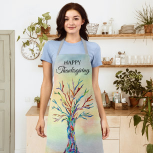 Tablier Thanksgiving coloré