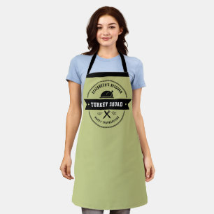 Tablier Thanksgiving Funny Turkey Apron