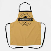Tablier Thanksgiving Funny Turkey Apron (Recto)