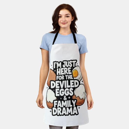 Tablier Thanksgiving Kitchen Apron (Porté)