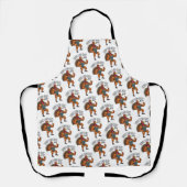 Tablier Thanksgiving Leg Day Apron (Recto)