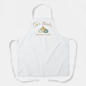 Tablier Thanksgiving Pumpkins Give Thanks Cooking Crew (Recto)