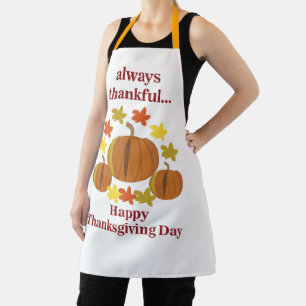 Tablier Thanksgiving Thanksgiving Citrouille Automne Thank