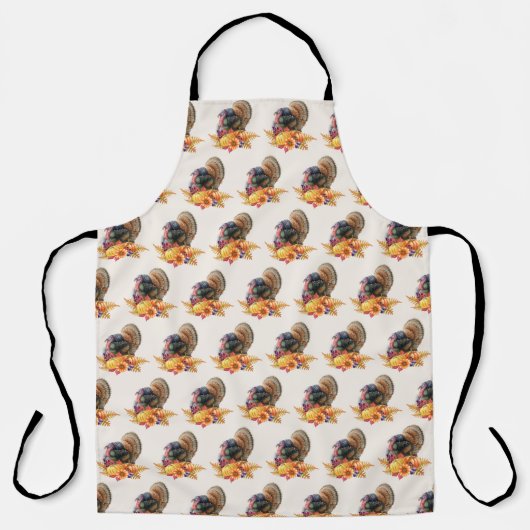 Tablier Thanksgiving Turkey Apron (Recto)