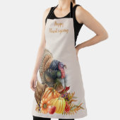 Tablier Thanksgiving Turquie Citrouilles Apron (Insitu)
