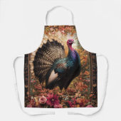 Tablier Thanksgiving Turquie Floral Design Appartement de (Recto)