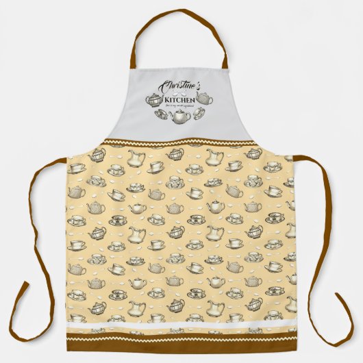 tablier thé (Recto)