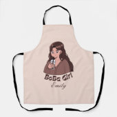 Tablier thé bulle boba (Recto)