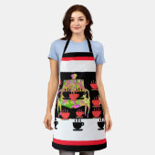 Tablier Thé de l'après-midi (Porté)