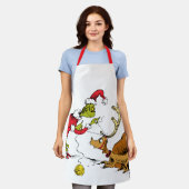 Tablier The Grinch Prepares Max the Reindeer (Porté)