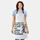 Tablier The Happy Drinker (Porté)