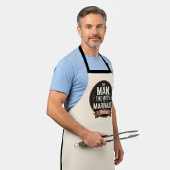 Tablier The Man The Myth The Marinade BBQ