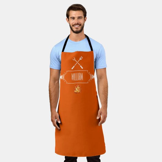 Tablier The Red Grillmaster Apron (Porté)