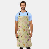 Tablier The 'Spring Garden Whimsy' Apron (Porté)