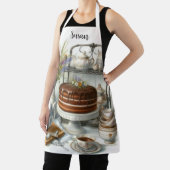 Tablier Thé Thé Thé Thé vintage et gâteau (Insitu)