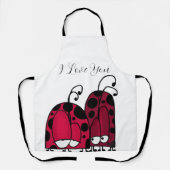 Tablier The Unrequited Love Ladybug Illustration (Recto)