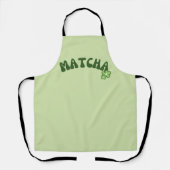 Tablier Thé vert Matcha (Recto)