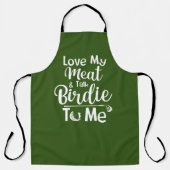 Tablier Thème de golf personnalisé Apron : Amusant jeu de  (Recto)