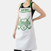 Tablier Thème de golf personnalisé Apron : Talk Birdie Che (Insitu)