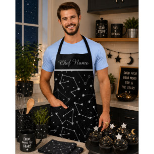 Tablier Thème de la Lune Céleste