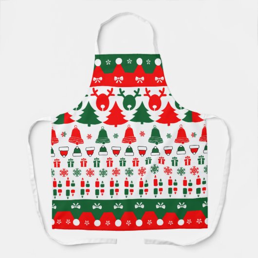 Tablier Thème de Noël (Recto)