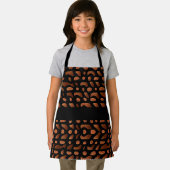 Tablier Thème de pub noix marron Motif aquarelle (Insitu)