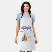 Tablier Thème Halloween Créatif (Porté)