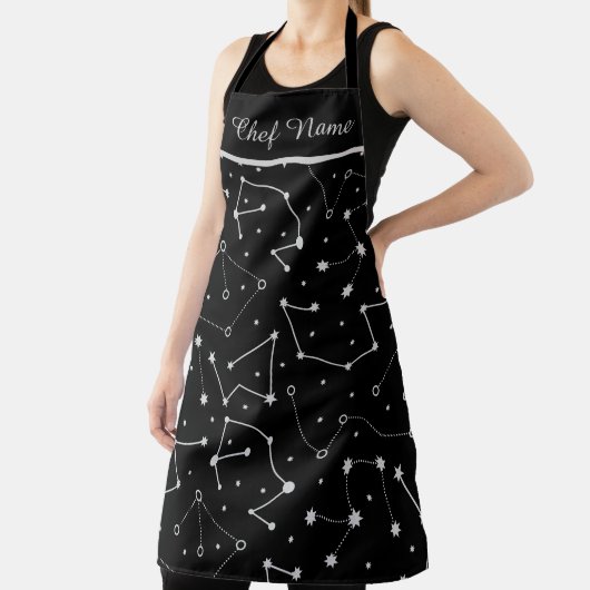 Tablier Thème Lune céleste (Insitu)