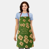 Tablier Thème Mah Jongg (Porté)