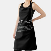 Tablier Thérapeute de la peau Définition Amateur de soins  (Insitu)