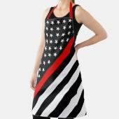 Tablier Thin Red (Insitu)