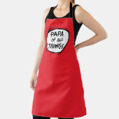 Tablier Thing One Thing Two - Papa de toutes choses (Insitu)