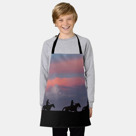 Tablier Three Riders, One Horizon (Porté)