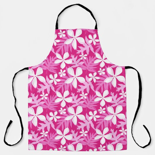 TABLIER TIARE (ROSE CHAUDE) (Recto)