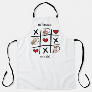 Tablier Tic-Tac-Toe Pet Lover Photos et nom
