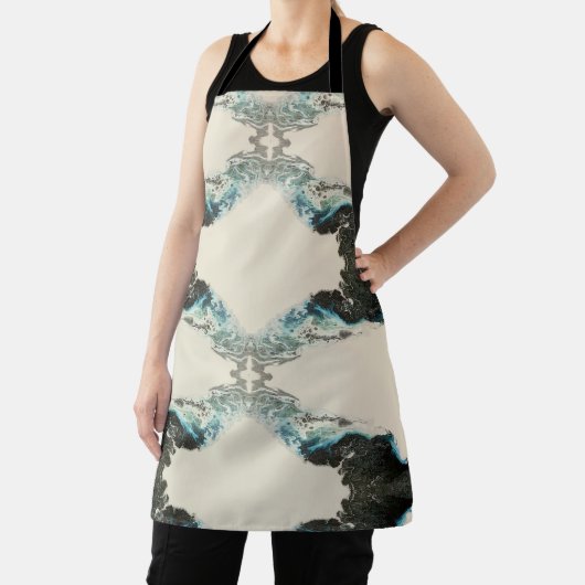 Tablier Tidal Echoes — Abstract Fluid Ink Pattern (Insitu)