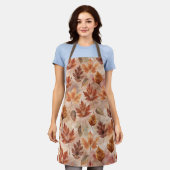 Tablier Tie Dye Autumn Leaves (Porté)