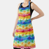 Tablier Tie Dye Stars (Insitu)