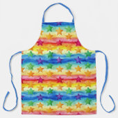 Tablier Tie Dye Stars (Recto)