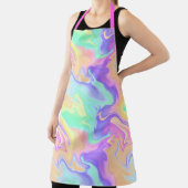 Tablier Tie Dye Swirl Pastel Super (Insitu)