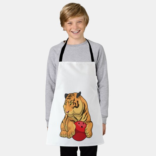 Tablier Tiger Bowling Bowling boule (Porté)