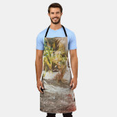 TABLIER TIGER BROWN DANS LE GESTE DE MARCHE (Porté)