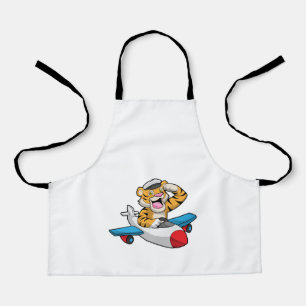 Tablier Tiger comme pilote dans l'avion