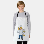 Tablier Tiger Cook Chef hat Platter (Porté)