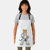 Tablier Tiger dans les arts martiaux Karate (Insitu)