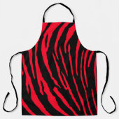 Tablier Tiger en rouge (Recto)