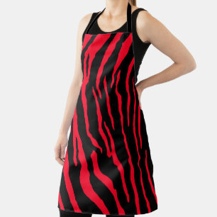 Tablier Tiger en rouge