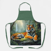 Tablier Tiger in the Jungle (Recto)