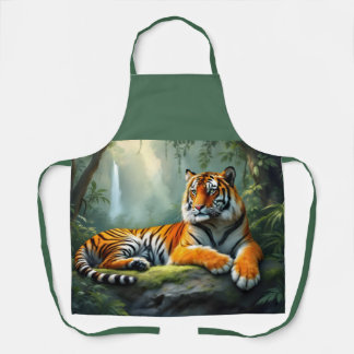 Tablier Tiger in the Jungle 