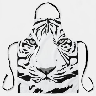 Tablier Tiger motif animal design plat